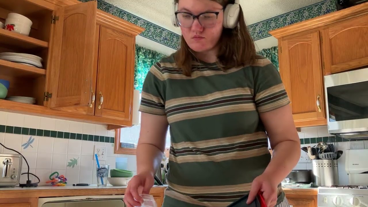 ASMR Clean with me