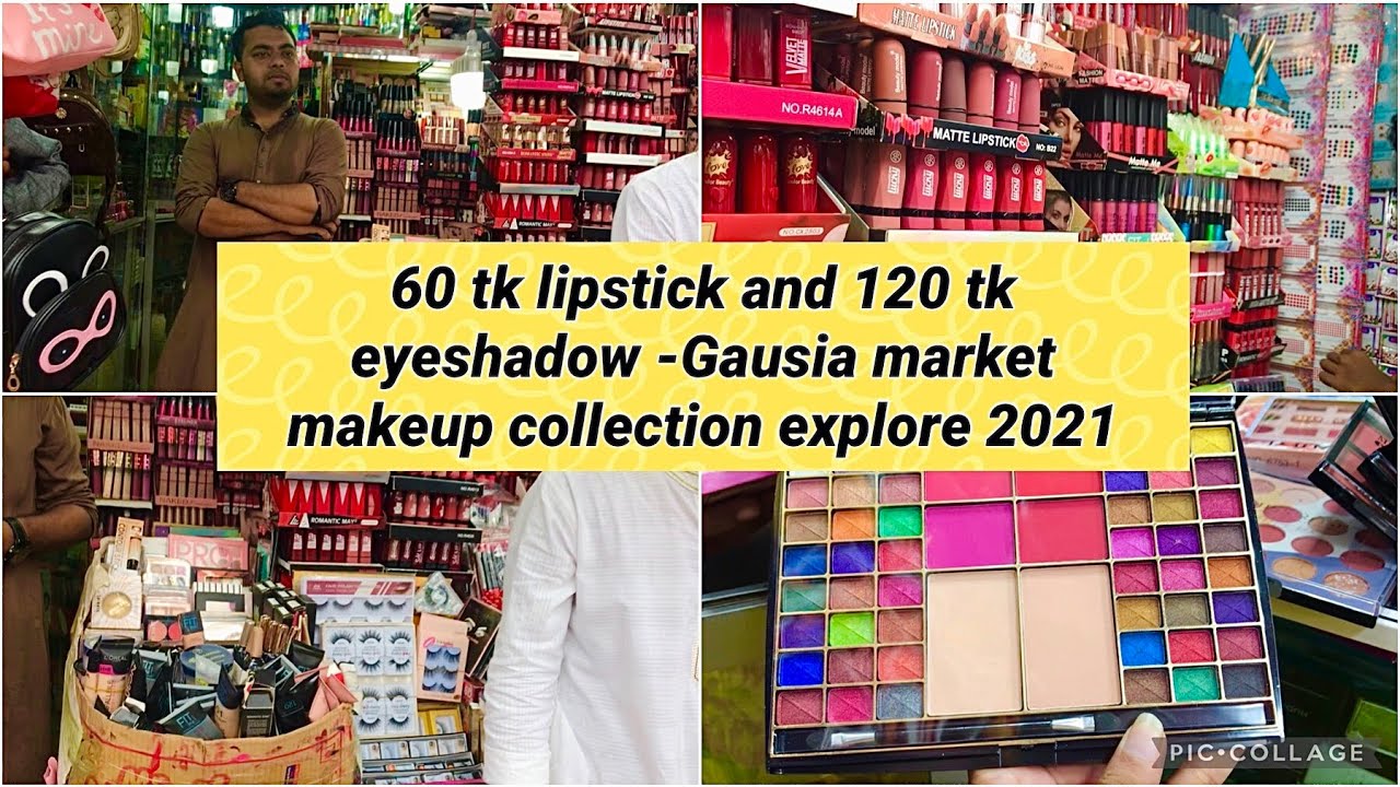 Gausia market makeup products explore 2021🔥|Newmarket makeup collection |#Sunshinesporbi 💕😍