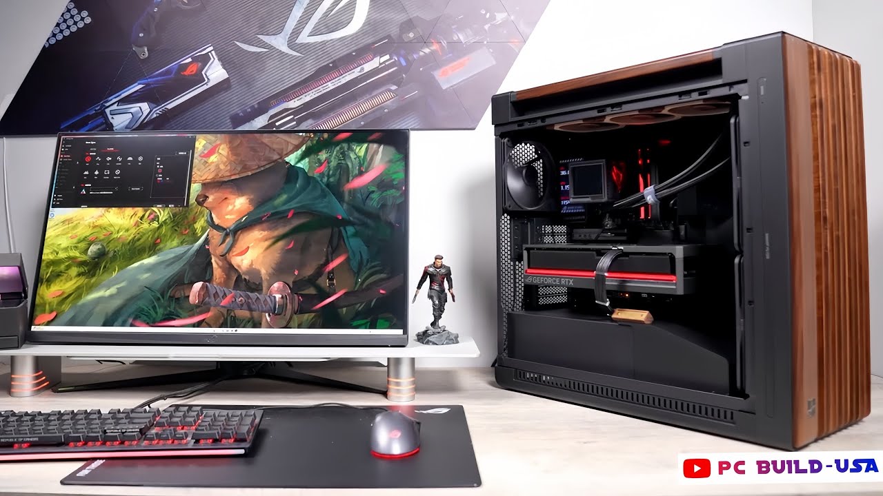 ASUS ROG ASTRAL RTX 5090 D GAMING PC BUILD! | AMD Ryzen 9 9950X3D + ASUS ProArt PA602