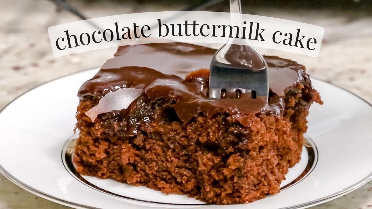 Chocolate Buttermilk Cake