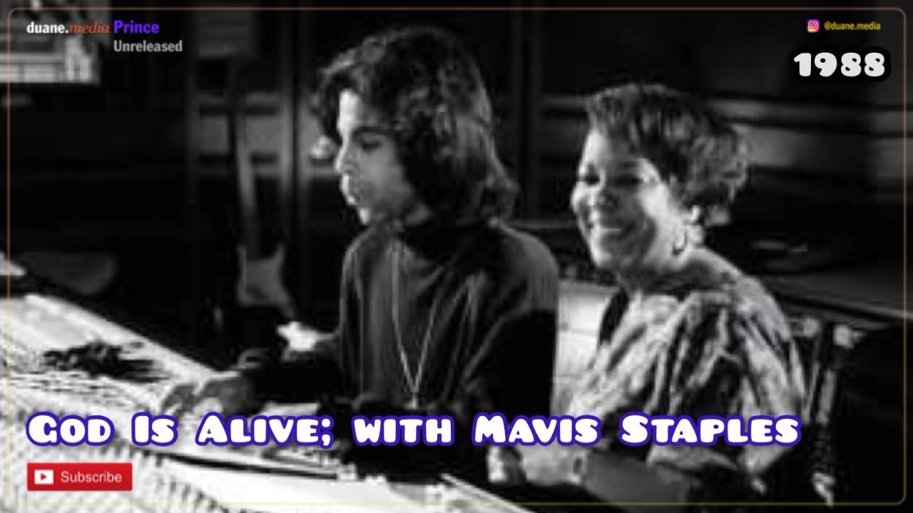 Prince Unreleased 076 | God is Alive; with Mavis Staples [demo] (1988) @duane.PrinceDMSR
