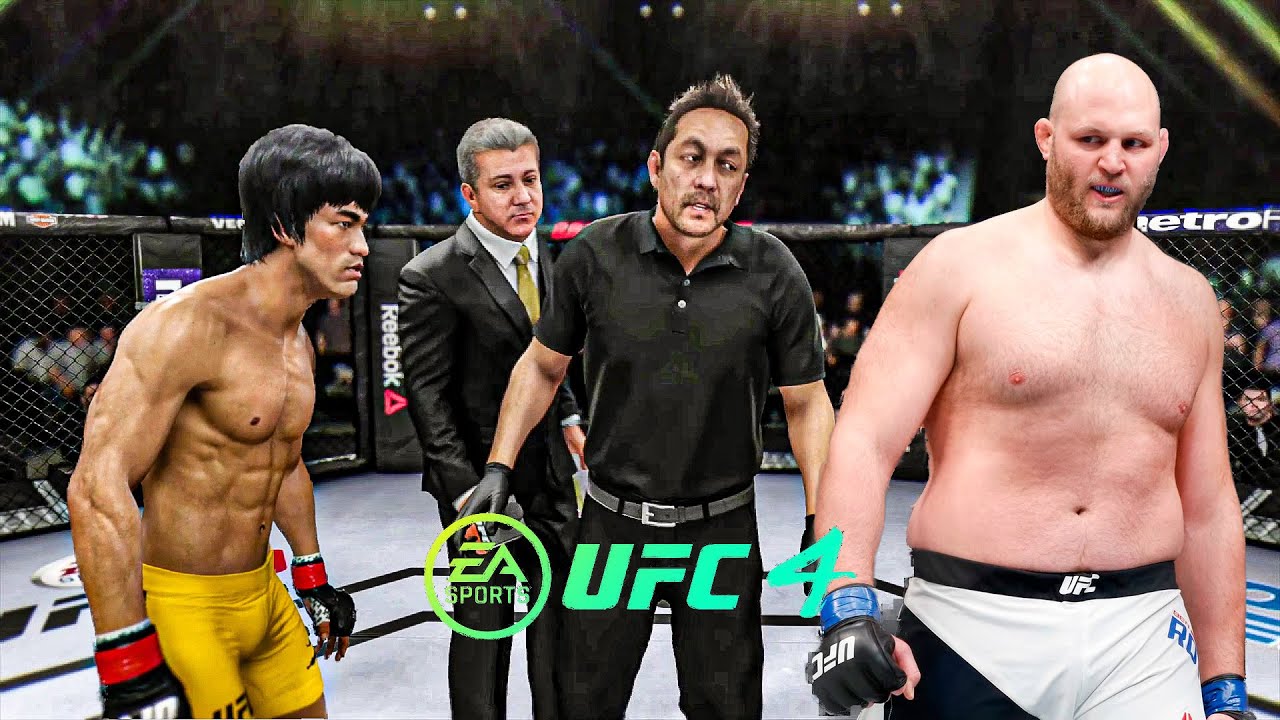 Брюс Ли против Бена Ротвелла: бой дракона в UFC 4 от EA Sports 🔥🐲