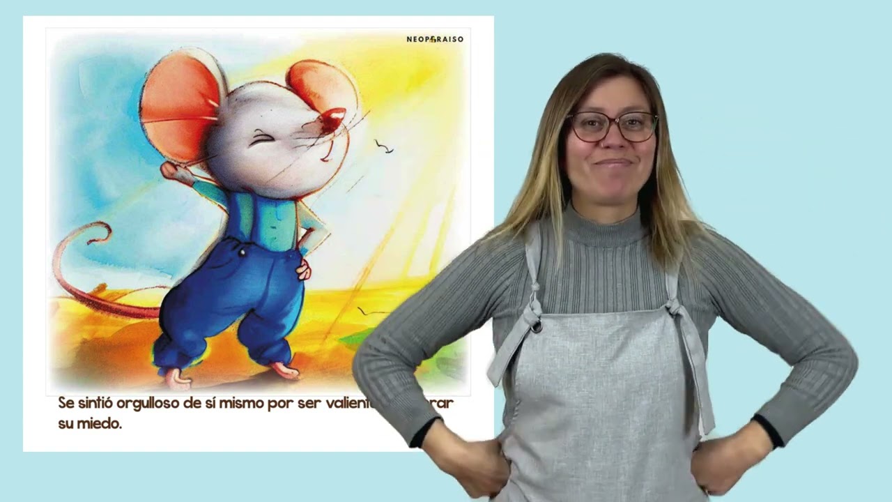 Cuento Milo el Ratoncitos de las emociones, versión LSCH