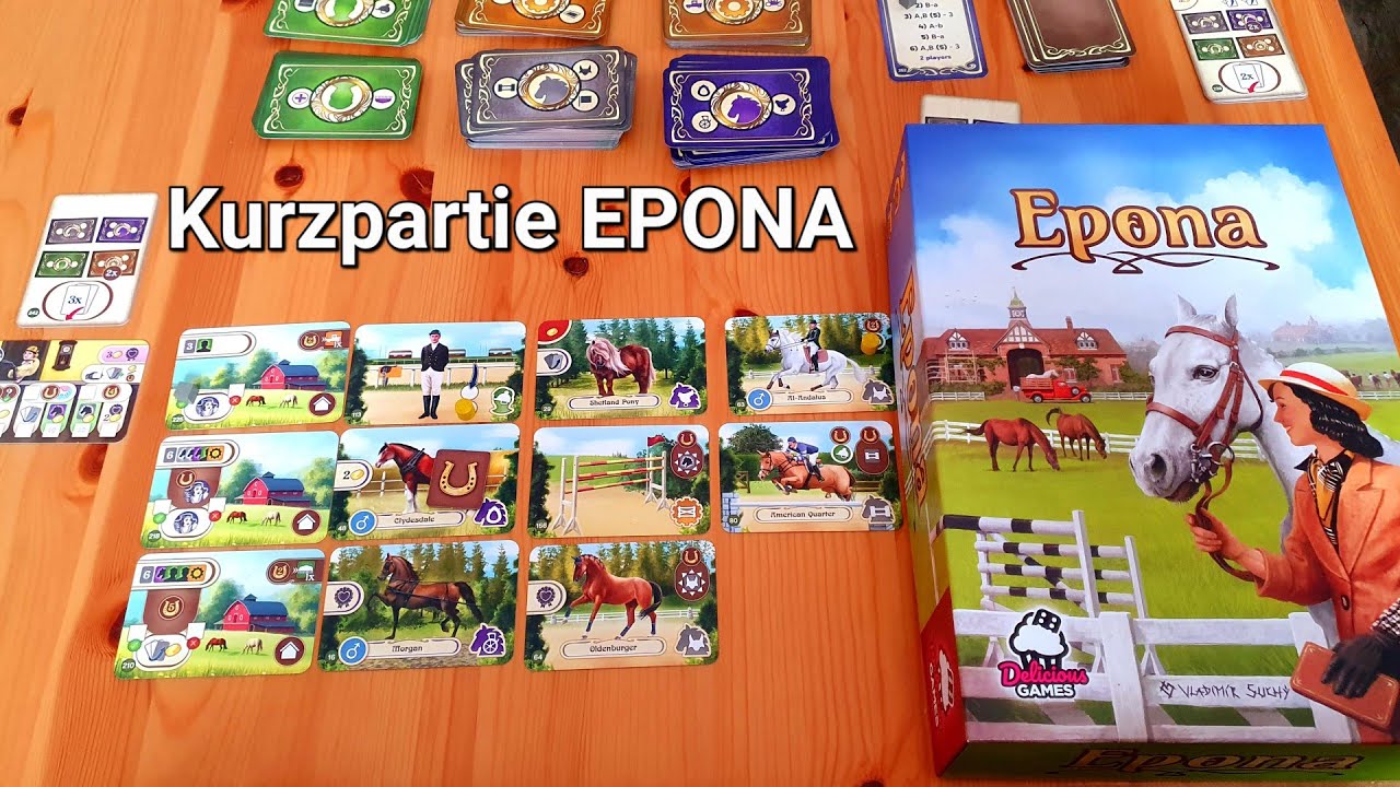 Kurzpartie EPONA // #brettspielvibes 