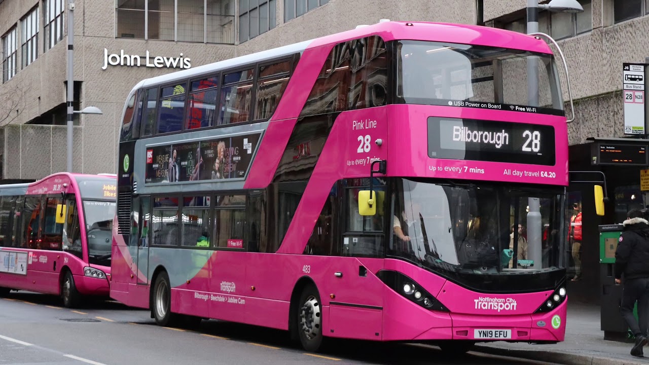 Trentbarton and Nottingham city transport 19/02/2020