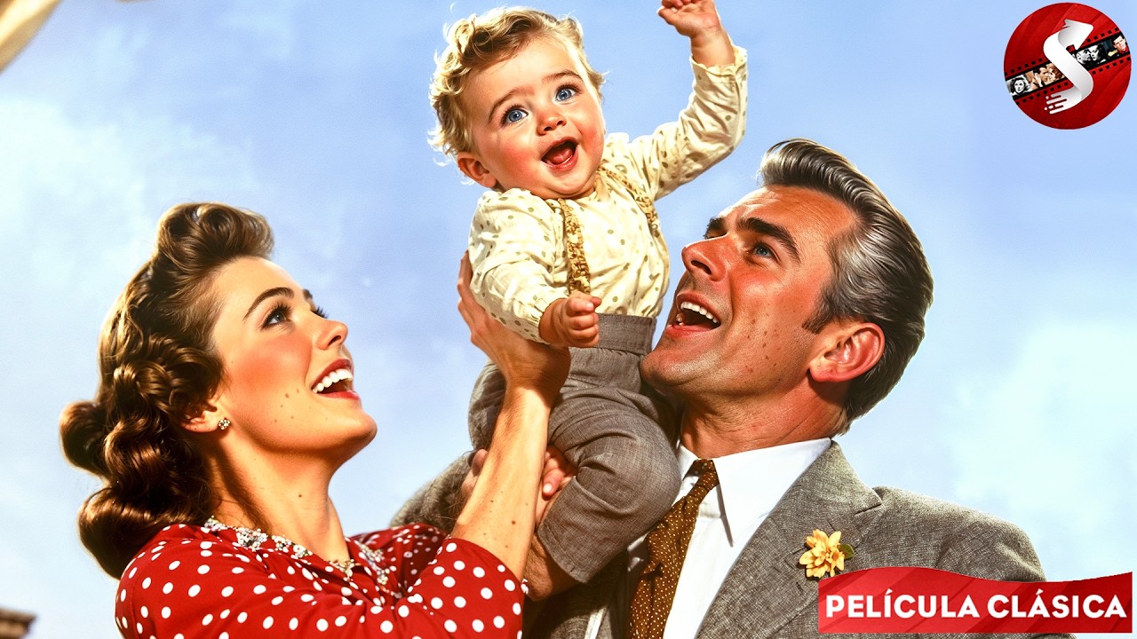 EL PADRE ES ABUELO | Película Completa de COMEDIA con SPENCER TRACY y ELIZABETH TAYLOR en Español