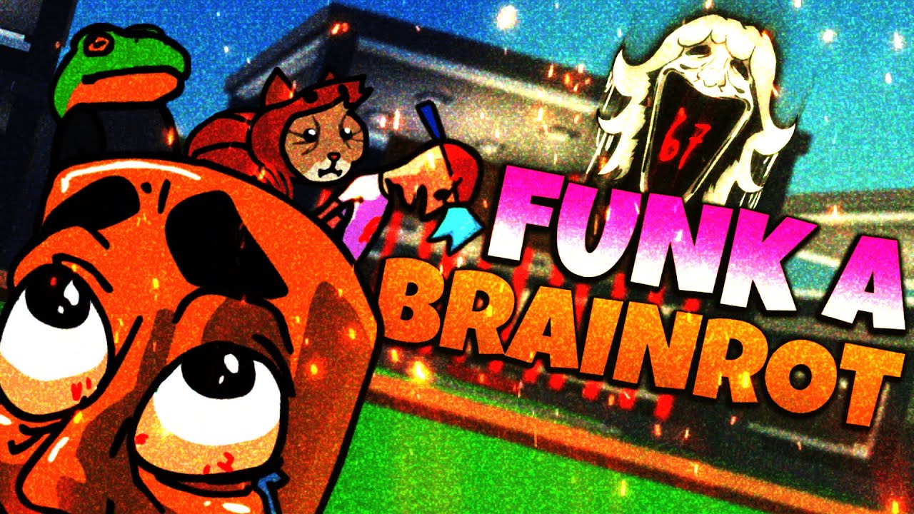 Friday Night Funkin' Funk a Brainrot (отменённая сборка) Steal a Brainrot Tung Tung Sahur