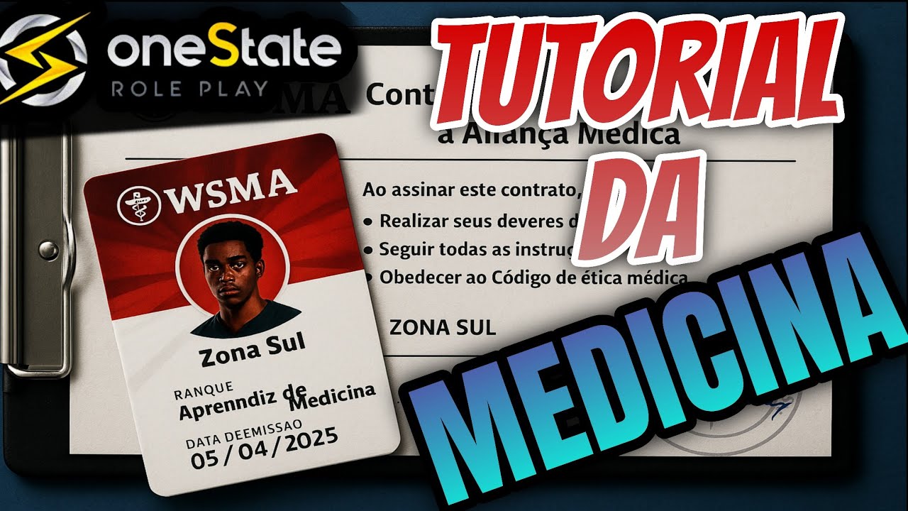 TUTORIAL DOS MÉDICO | ONE STATE RP JOGO PARA CELULAR