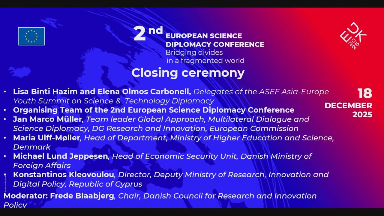 Closing Ceremony incl. Reading out of Conference Statement and of Youth Summit Declaration
