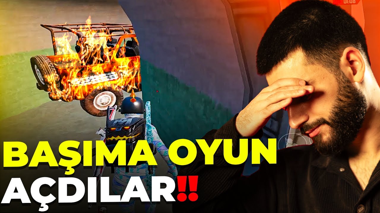 TAKIMIM BAŞIMA OYUN AÇDI!! 😬 QERİBE MAÇ! | PUBG MOBILE
