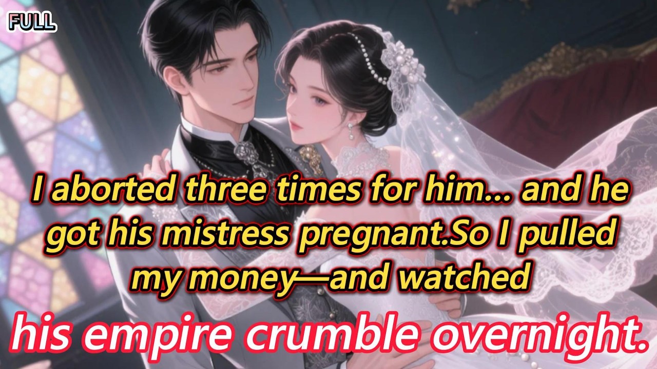 I aborted three times for him… and he got his mistress pregnant.So I pulled my money—and watched...