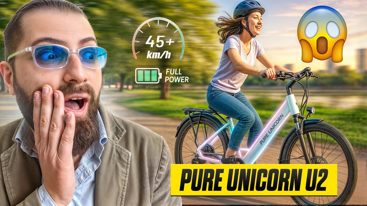 PURE UNICORN U2 la Bici da citta perfetta con 750 €