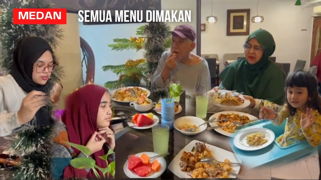 Sarapan di Apartment Travellers Suites Medan