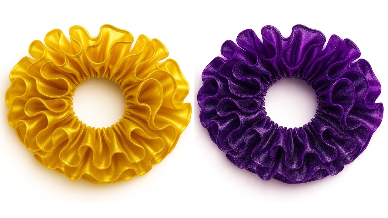 New Stylish scrunchies ||stylish accessories||scrunchies how to make #scrunchies #stylishaccessories