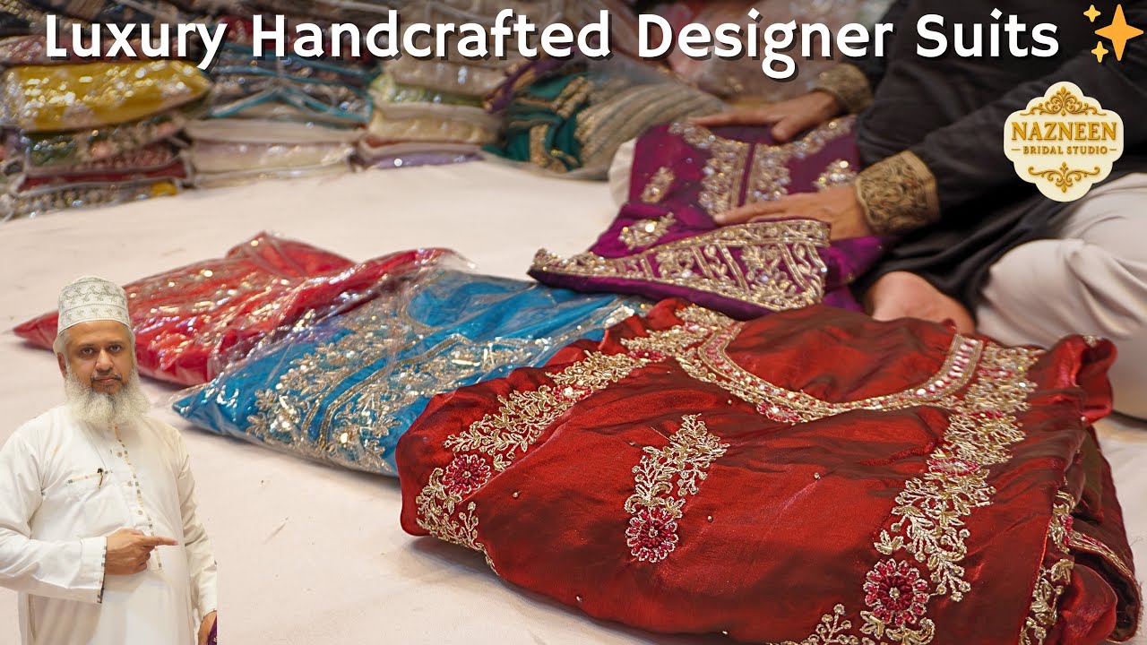 Royal Designer Handcrafted Suits in Hyderabad 👑 | Premium Bridal & Wedding Collection 2026