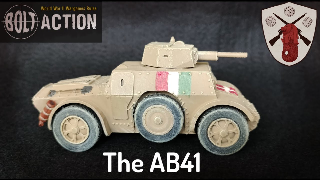 Italy's Autoblinda 40/41 Armoured car