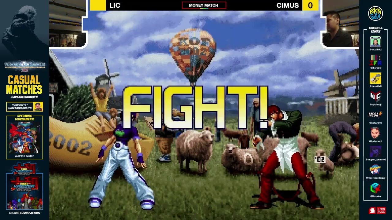 KOF2002 Arcade Brooklyn Casuals