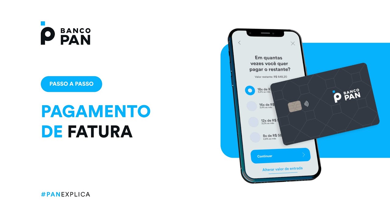 Como pagar a fatura do cartão de crédito do Banco PAN?