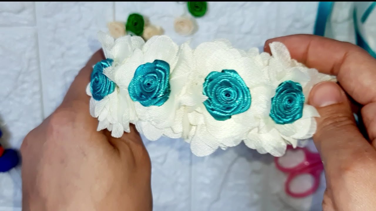 طريقة عمل الورده البلدي بالستان اهم ورده في شغل التوك