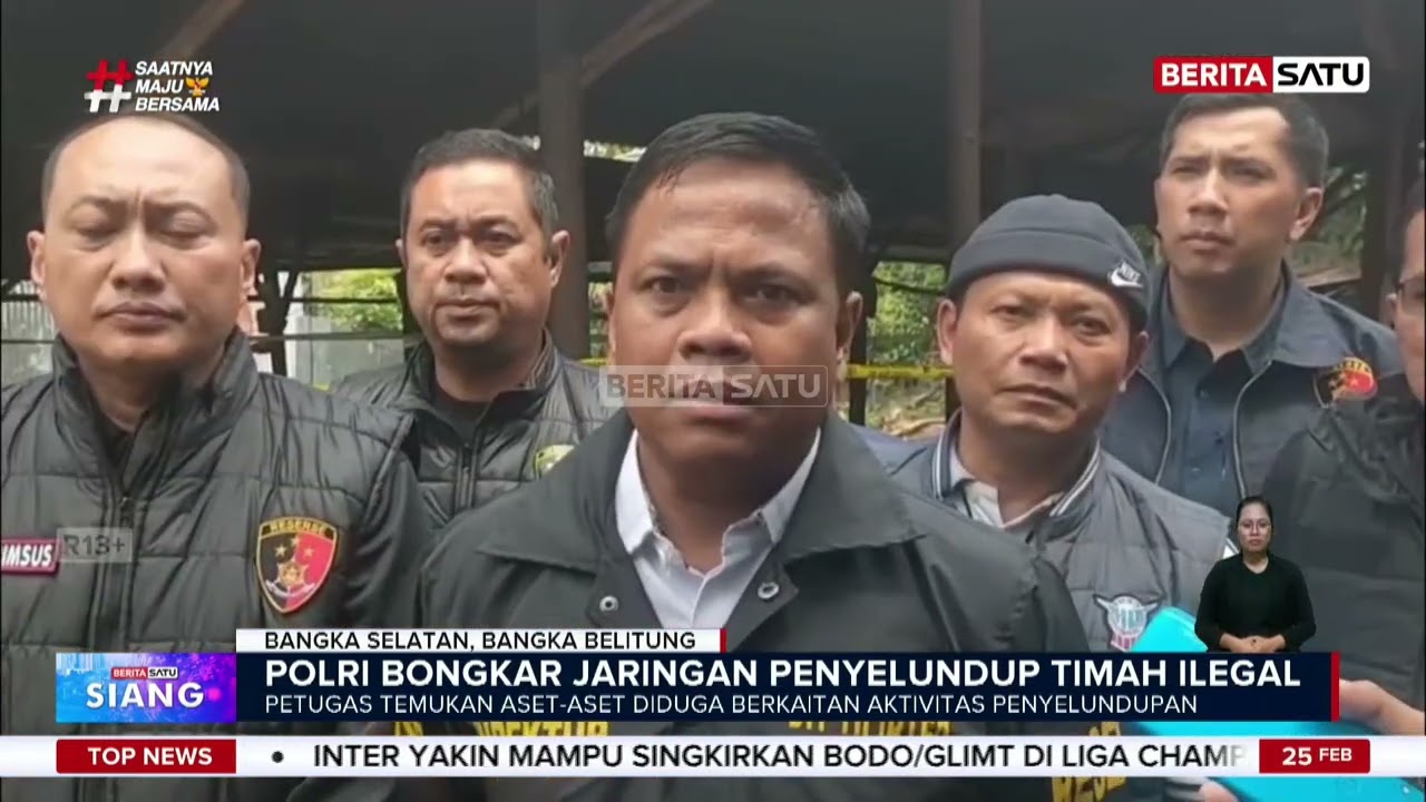 Jaringan Timah Ilegal Terbongkar! Polisi Amankan 11 Tersangka #beritasatu