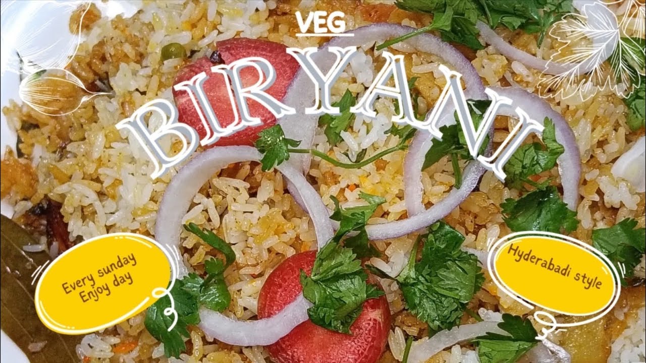 Veg Biryani| Vegetabel Biryani | Tarkari Ki Biryani Hyderabadi Style 