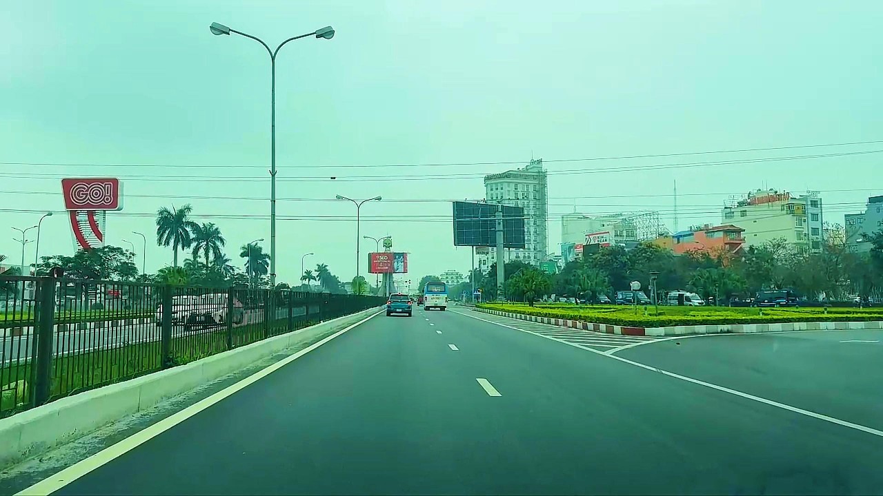 Vietnam Drive 4K | Hoa Lu to Nam Dinh (No Talking)