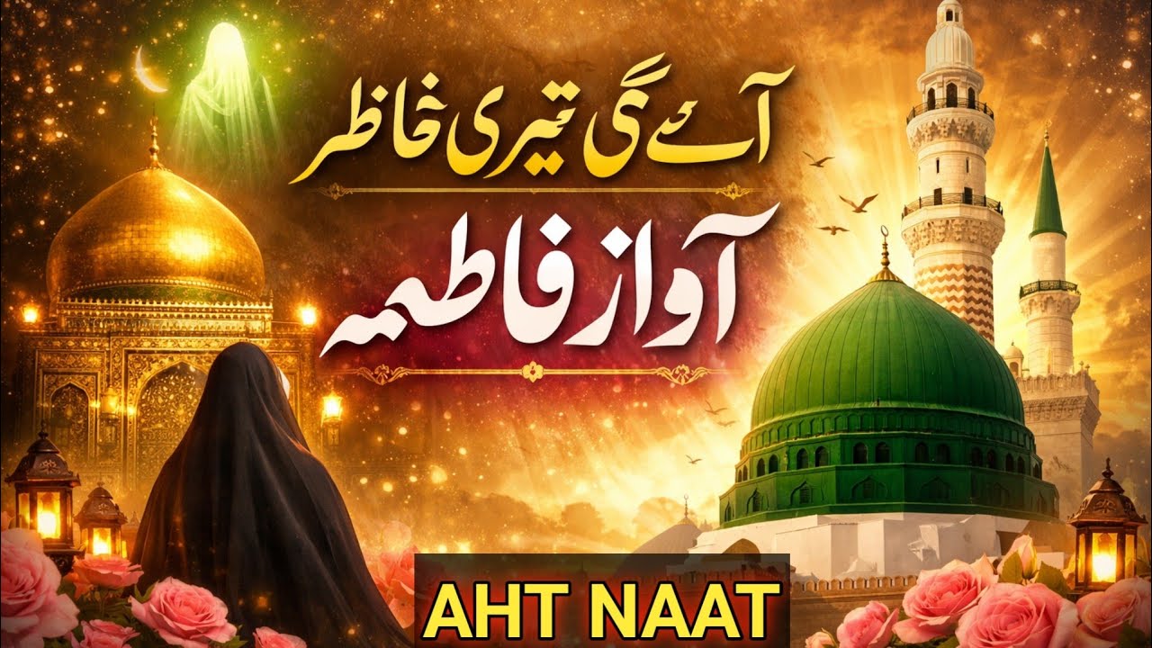 Hasil hai ye tujhi ko aizaz fatima || manqabat e fatima zahra || #3ramzan ||#ahtnaat