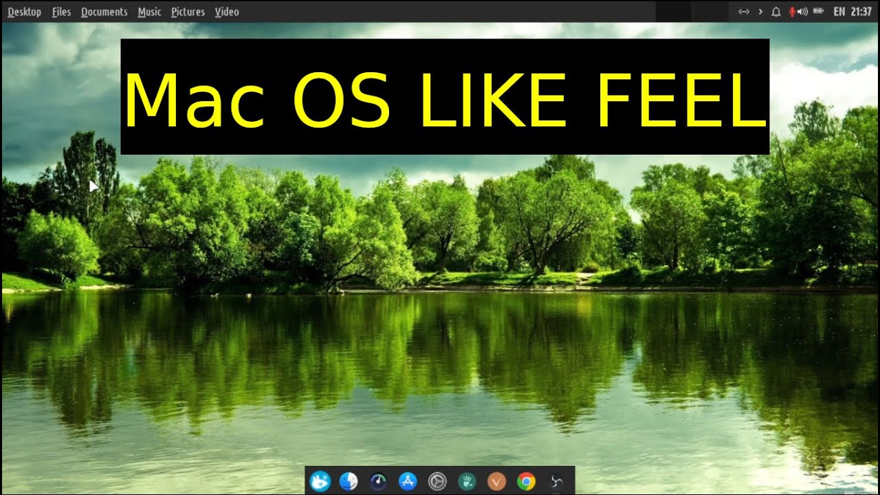 MacOS replacement by linux (TROMjaro OS)