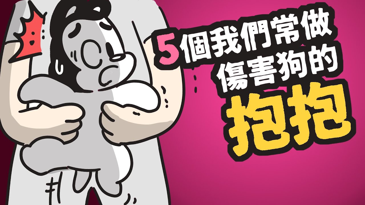 狗與鹿 ｜5個我們常做傷害狗狗的抱抱  | 抱錯了原來這麼嚴重！？