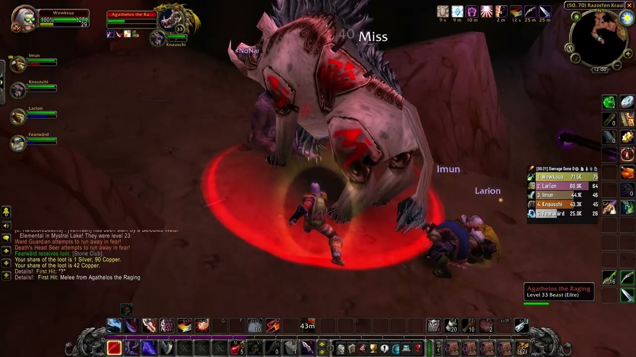 Razorfen Kraul Dungeon