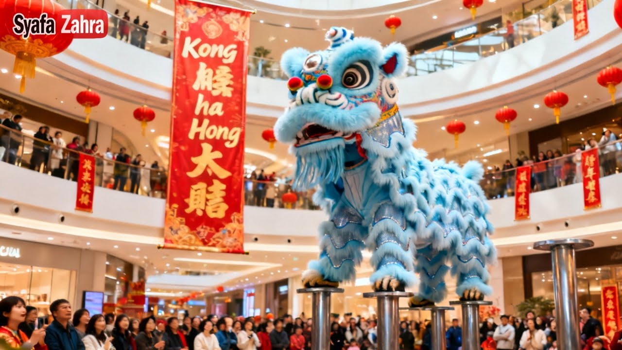 Acrobatic Lion Dance Imlek 2026 by KONG HA HONG