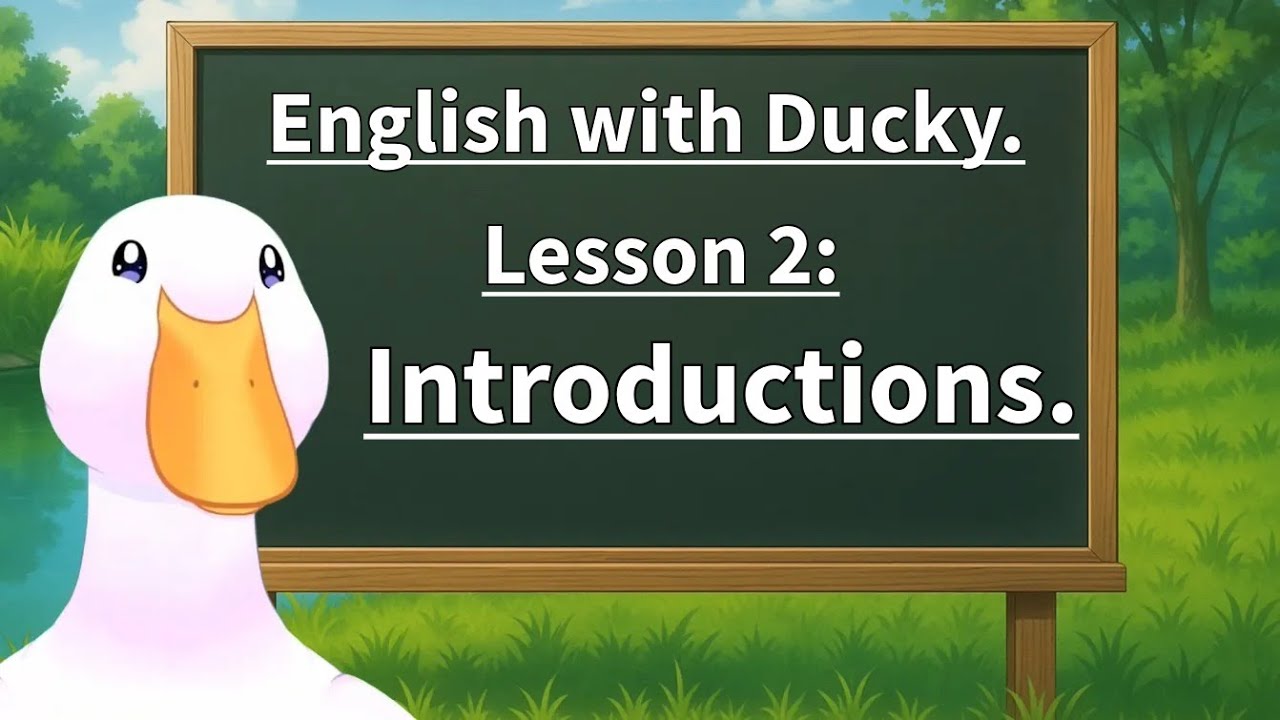 Learn English Introductions - Easy English for Beginners