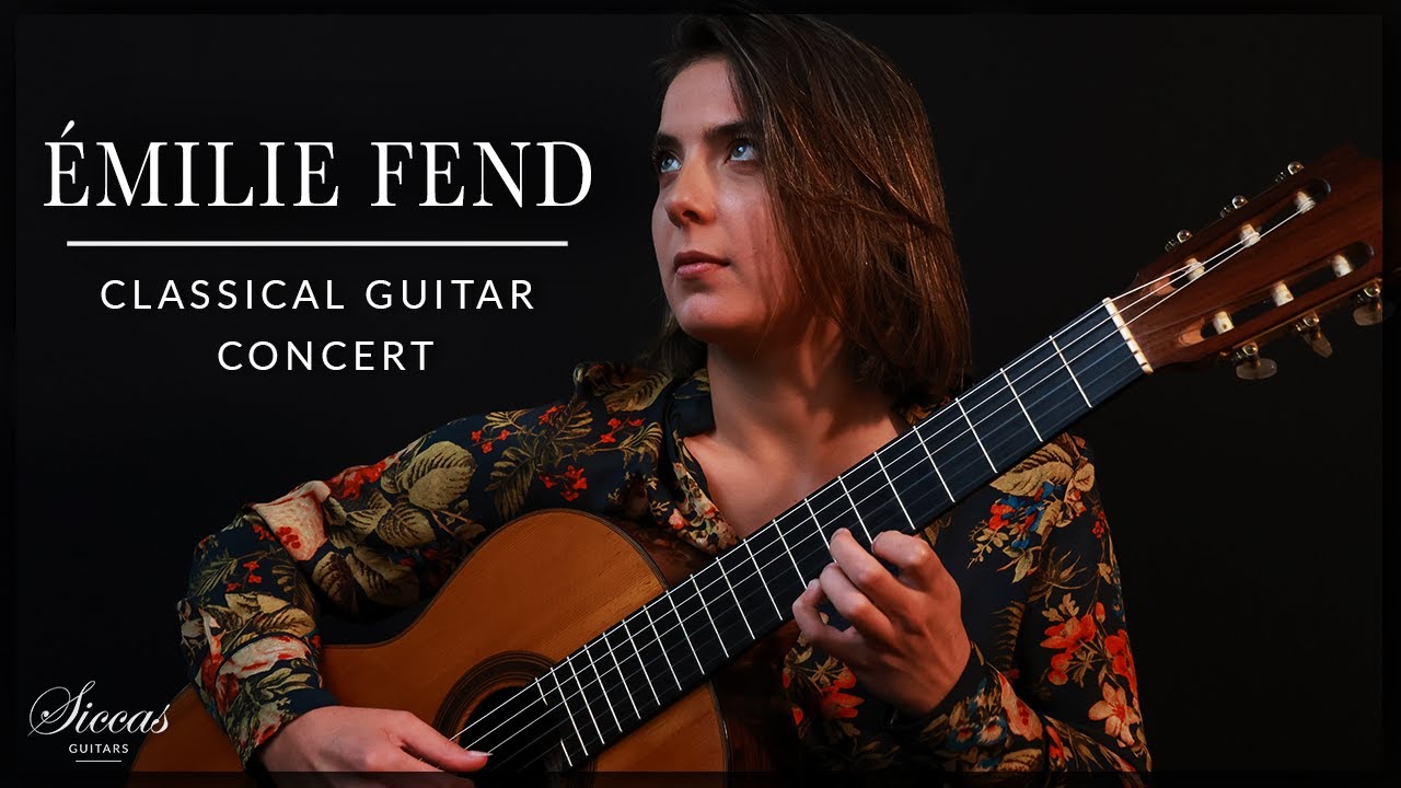 ÉMILIE FEND - Classical Guitar Concert | Kellner, Bach, Piazzolla, Torroba, Sainz de la Maza