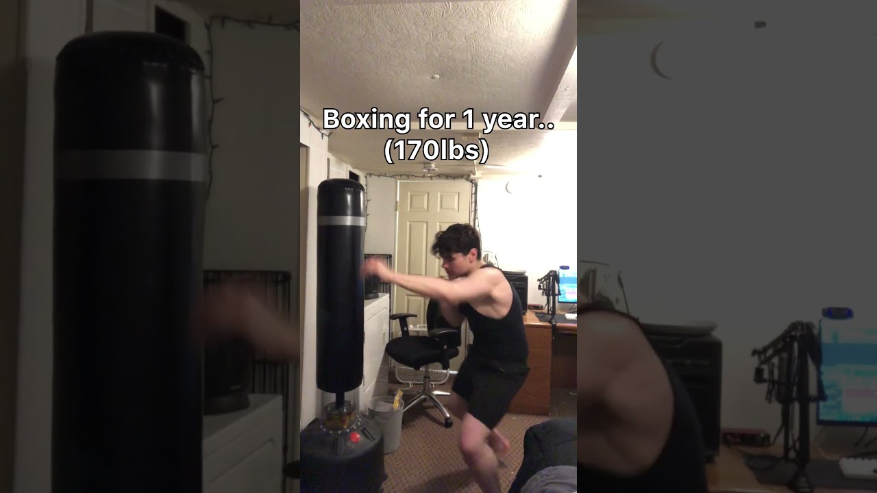 My 1 year boxing progression