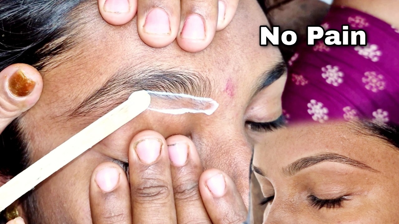 Eyebrow Waxing Step by Step | Clean Shape Without Pain