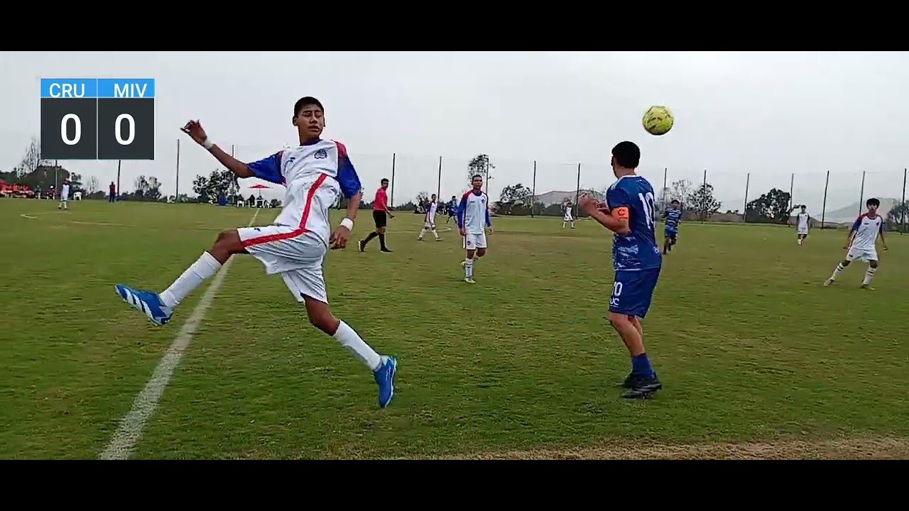 CRUZEIRO VS ASOCIACION DEPORTIVA MIVA - CATEGORIA SUB-15