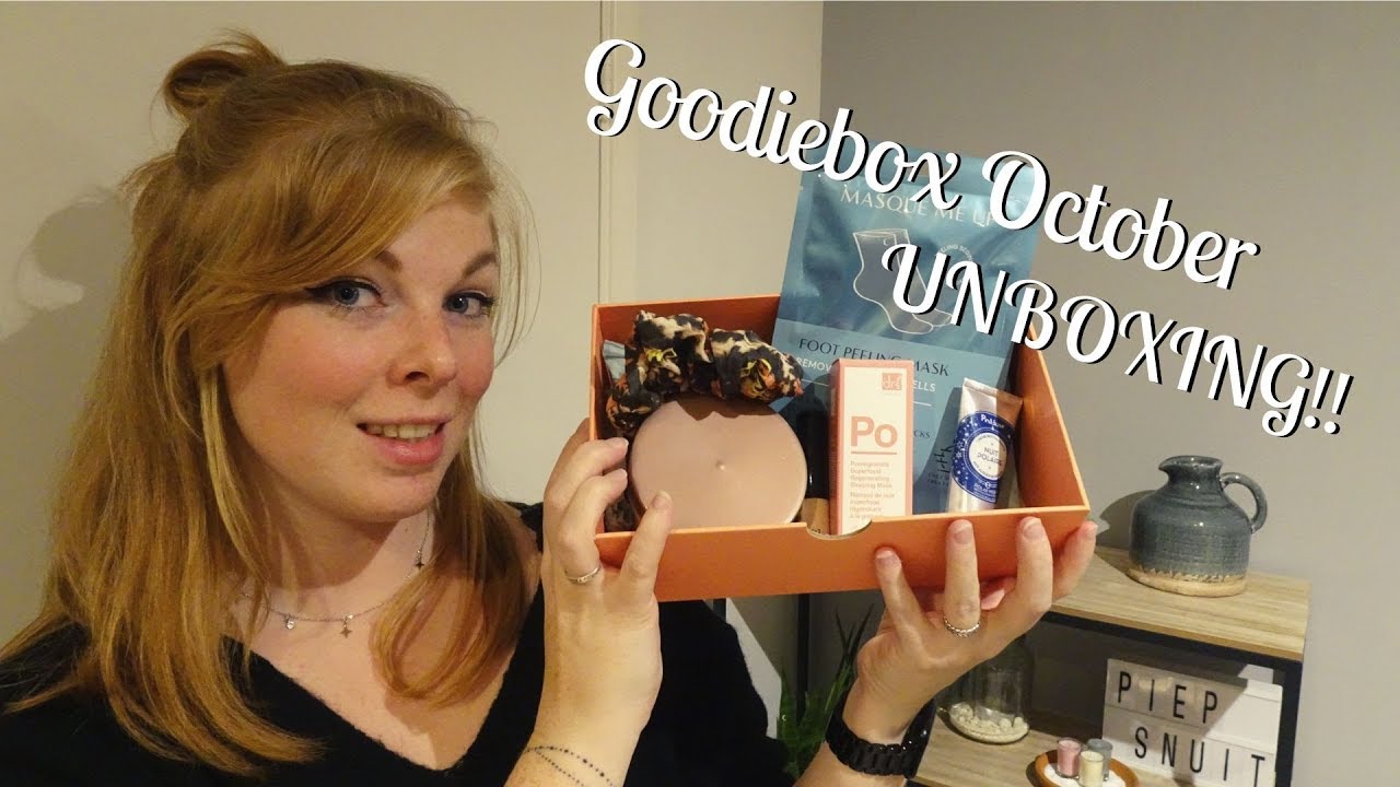 UNBOXING Goodiebox October 2019 [Review]