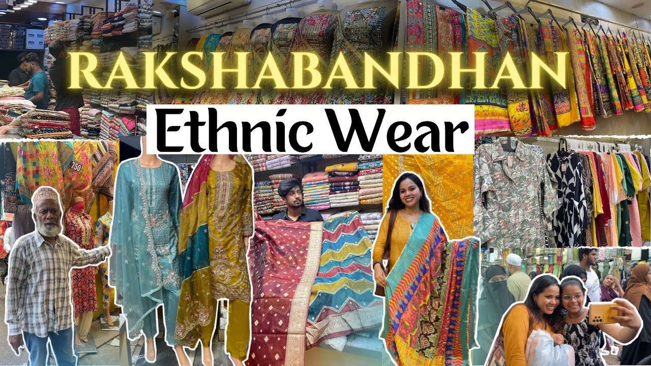 Nakhuda Mohalla Market | Rakshabandhan Shopping | Ethnic Wear | Street Shopping | Zouk Giveaway