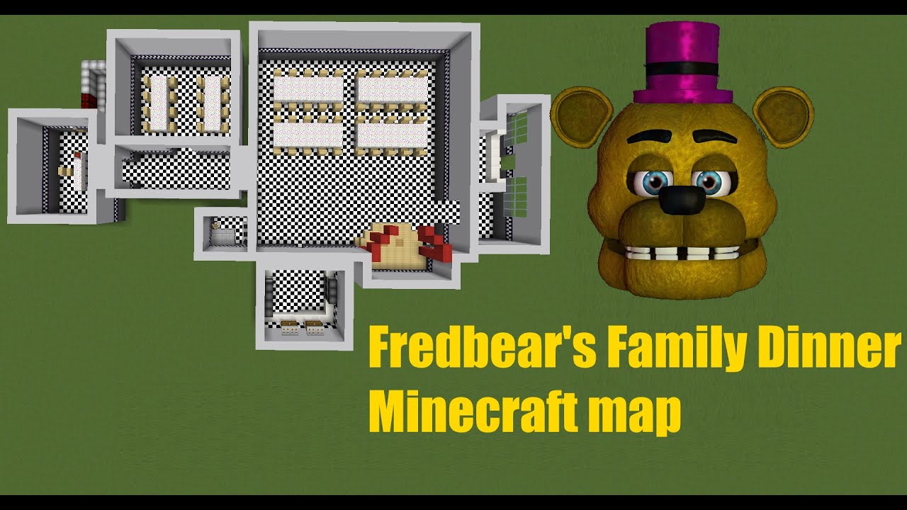 [FNaF speed build]Minecraft: Fredbear's Family Dinner V0.1