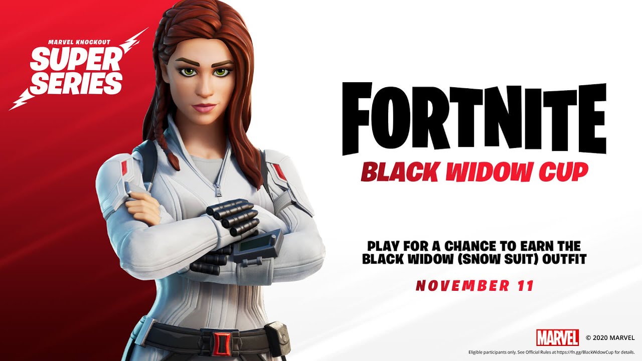 How To Get The BLACK WIDOW Skin For FREE In Fortnite! (Black Widow Cup Date, TIME & Information)