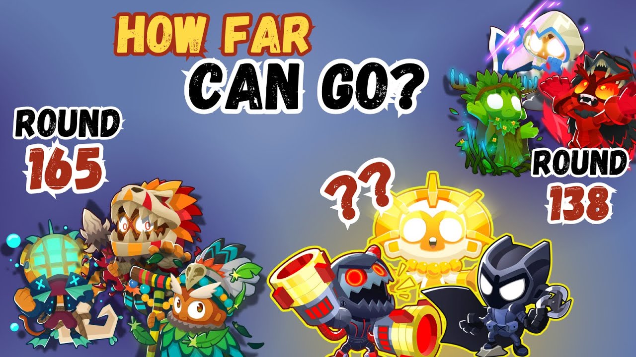 How Far Can Every Tier 5 Group Get? | BTD6