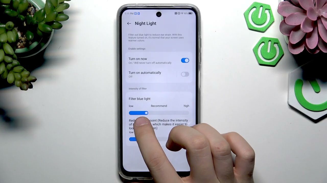 How to Turn On Eye Care Mode on ZTE Blade V70 Vita