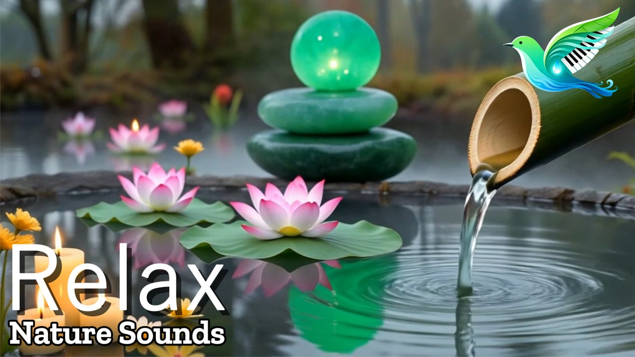 Nature Inspired Piano Music with Birds and Flowing Water for Creating Clear Mental Space and Focus