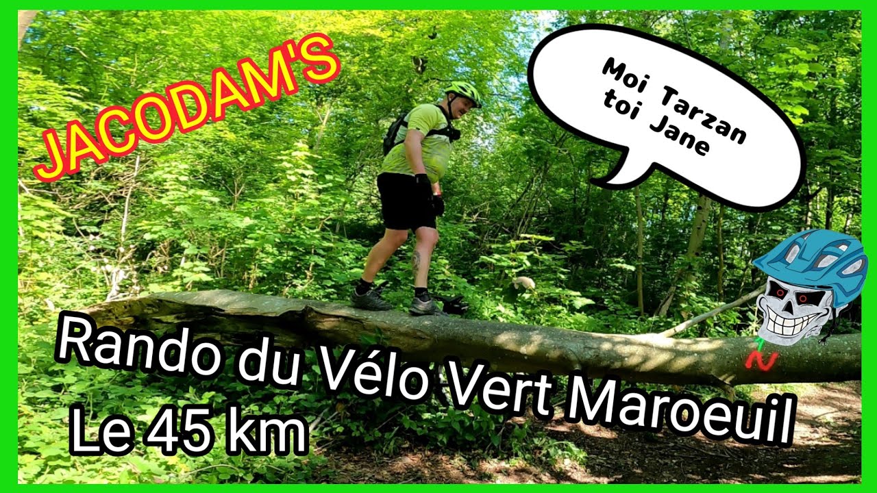 Rando Vélo Vert de Maroeuil le 45km mon bike me lâche