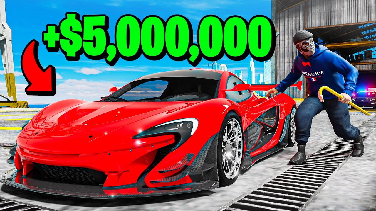 Stealing RARE Super Cars in GTA 5 RP