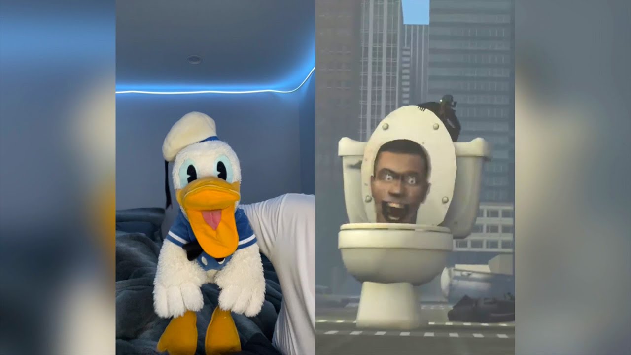 Donald Ducc REACTS To NEW Skibidi Toilet TikToks!
