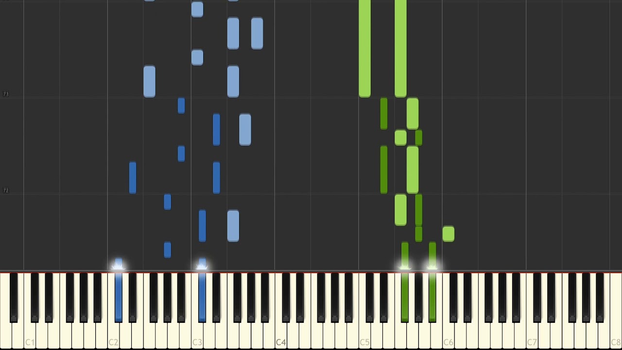 [Synthesia] Touhou SA - Lullaby of a Deserted Hell