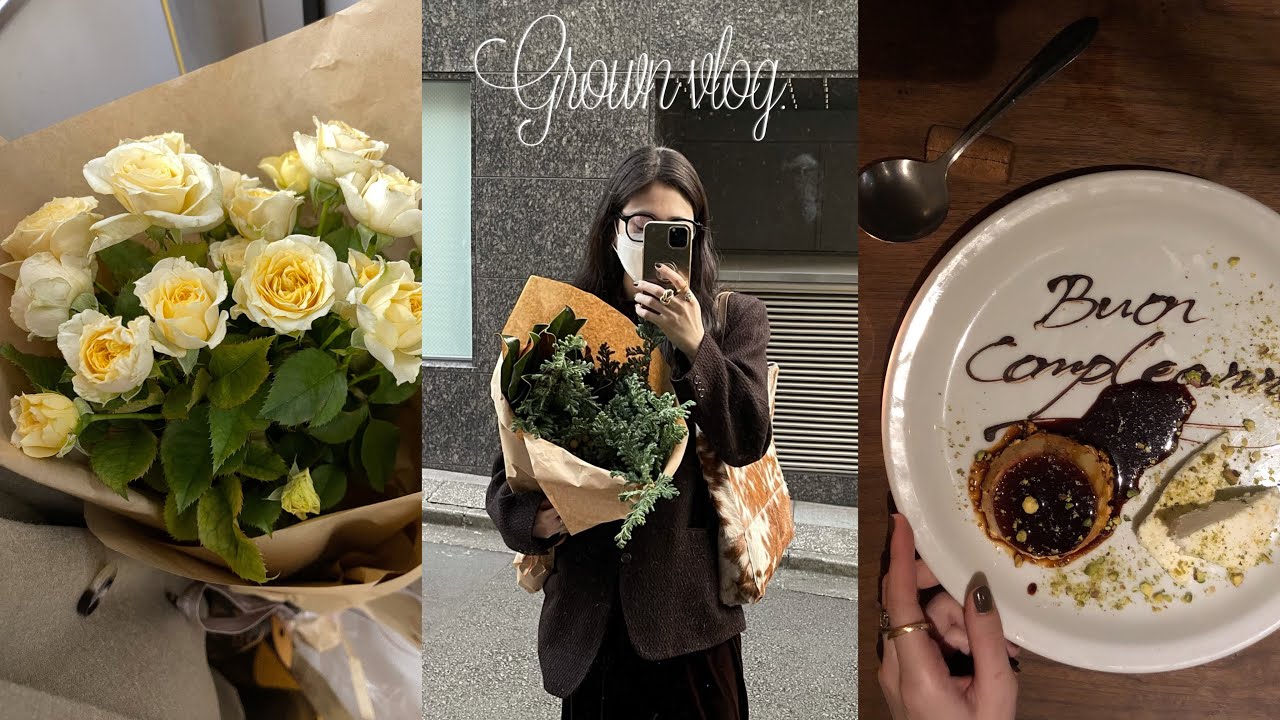 【vlog】癒された日々の記録🌿  誕生日  サプライズ   Buly  購入品  東京カフェ  社会人vlog  東京vlog  社会人