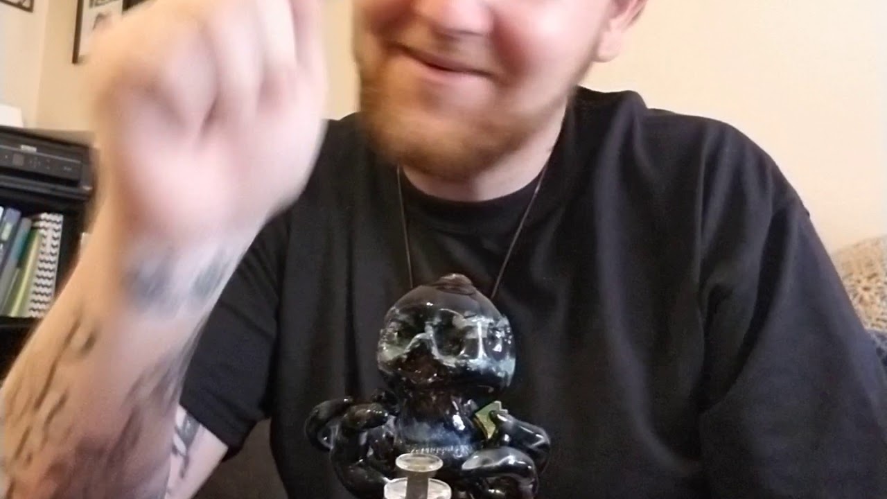 New puffco peak attachment octaskull chugs like a beast