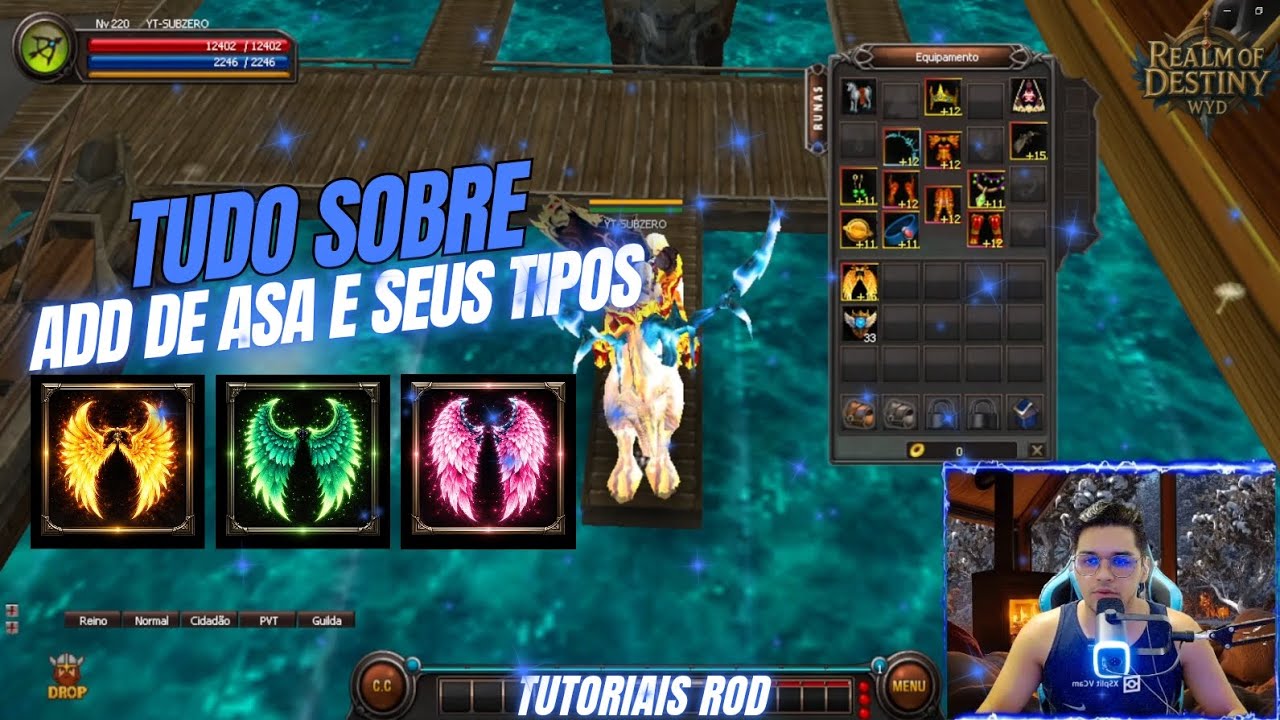 ASAS E SEUS ADICIONAIS 🪽 | REALM OF DESTINY 👑
